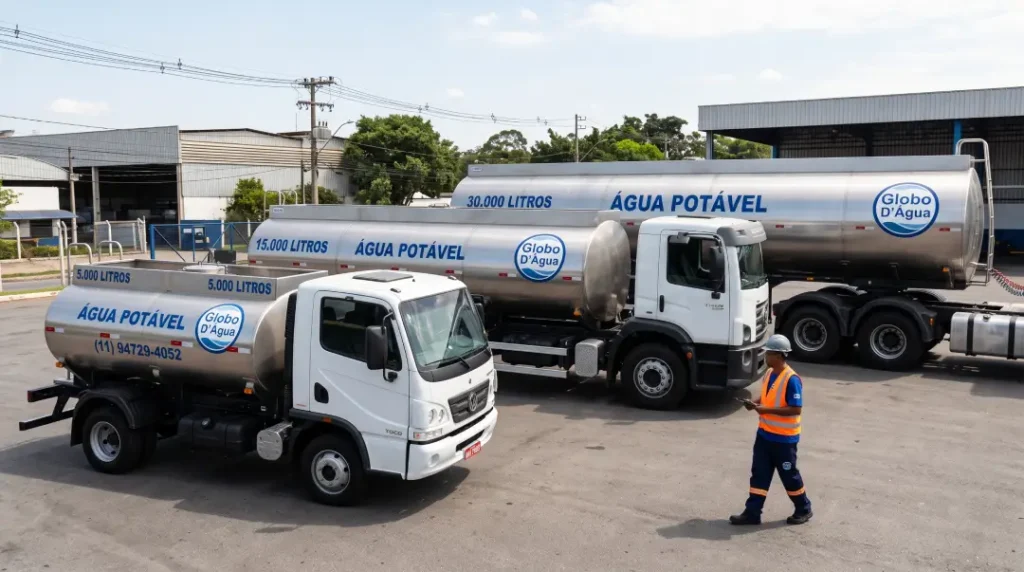 quantos litros um caminhão pipa pode transportar