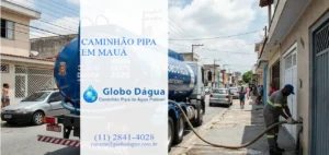 Caminhão Pipa em Mauá