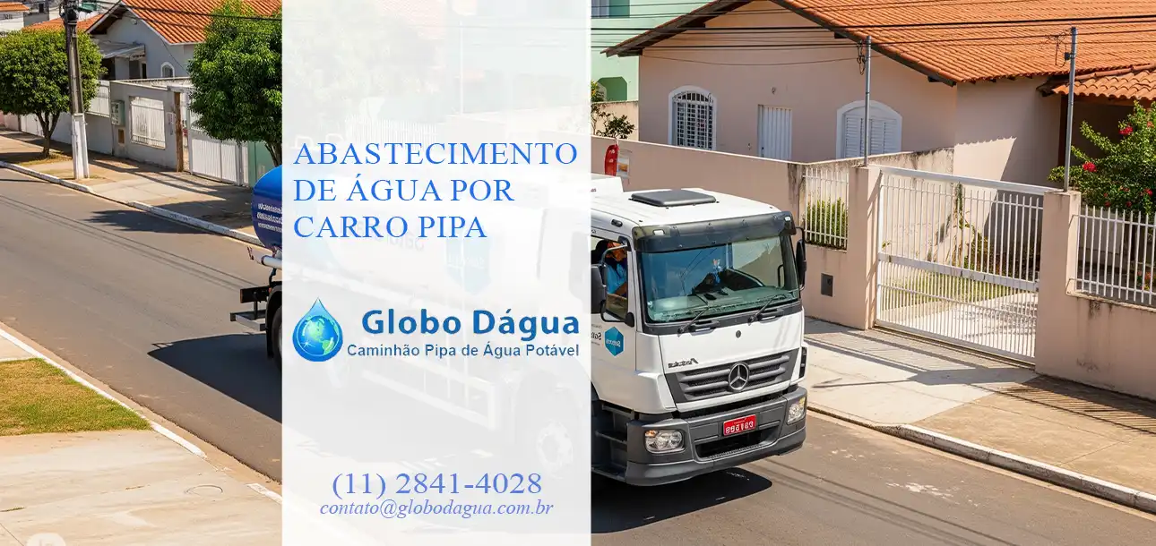 Abastecimento de água por Carro Pipa